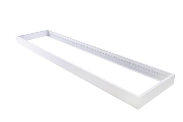 Aufbaurahmen Back-Lit 13843 6er-Set Aluminium - Weiß