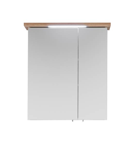 Badset Quickset 923 5-teilig SPS Weiß Glanz / Eiche Riviera Eiche