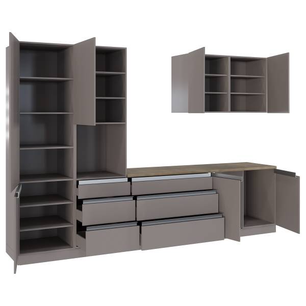 Cucina Karpaty 330 cm Cashmere