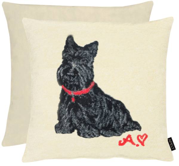 Federa per cuscino Timmy Poliestere / Cotone - bianco / Nero