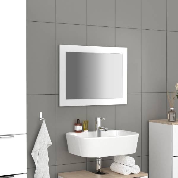 Specchio Malira bianco