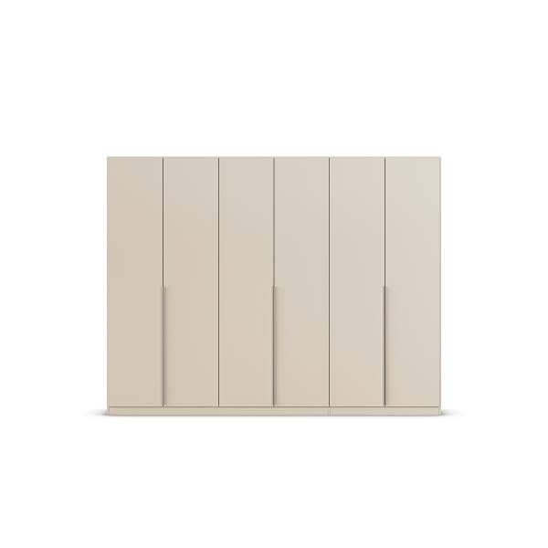 Draaideurkast Alabama kasjmier - 271 x 229 cm - classic - aluminium - zonder spiegeldeur(en)