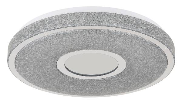 LED-plafondlamp Astania type D acrylglas/ijzer - 1-lichts