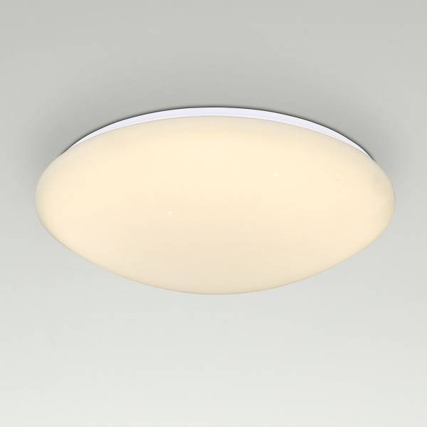 Lampada a soffitto LED Atreju I Vetro acrilico / Ferro - 1 punto luce - Diametro: 41 cm
