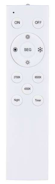 LED-Deckenleuchte Doro Acrylglas / Aluminium - 1-flammig - Braun