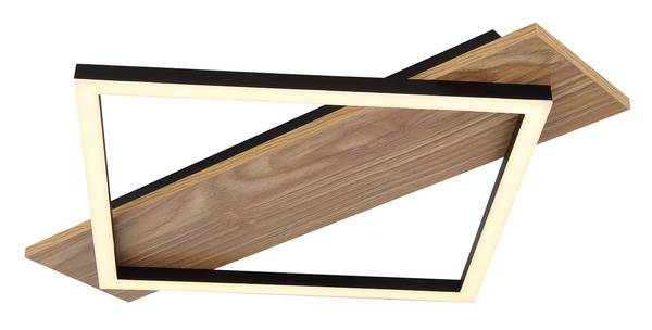 LED-Deckenleuchte Beatrix Typ E Acrylglas / Eisen - 1-flammig