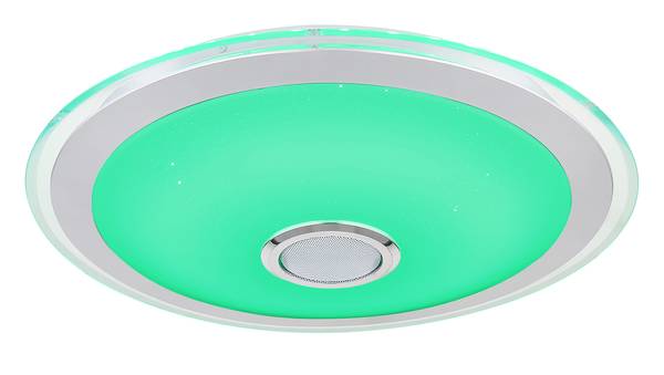 Lampada a soffitto LED Dunny Vetro acrilico / Ferro - 2 punti luce