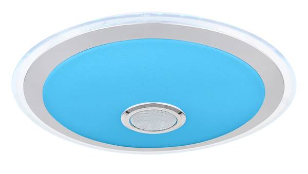 Lampada a soffitto LED Dunny Vetro acrilico / Ferro - 2 punti luce