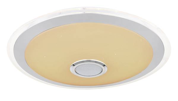 Lampada a soffitto LED Dunny Vetro acrilico / Ferro - 2 punti luce