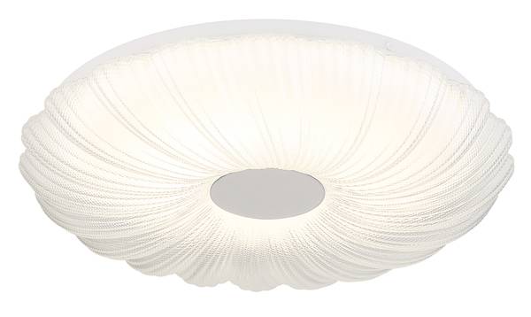 Lampada a soffitto LED Cavendish Vetro acrilico / Ferro - 1 punti luce
