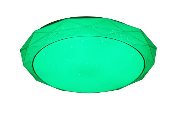 LED-Deckenleuchte Andi Acrylglas / Eisen - 2-flammig