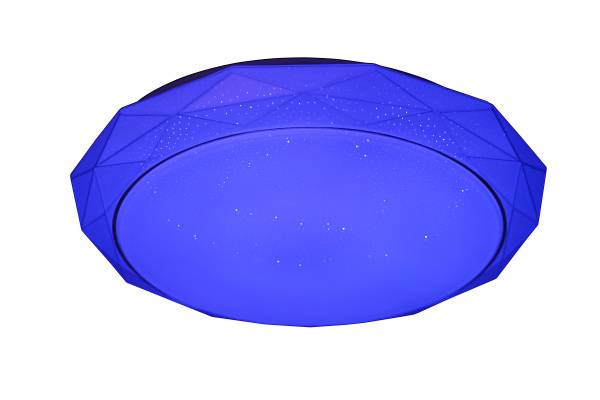 LED-Deckenleuchte Andi Acrylglas / Eisen - 2-flammig