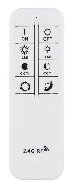 LED-plafondlamp Grouni type B acrylglas/ijzer - 1-lichts