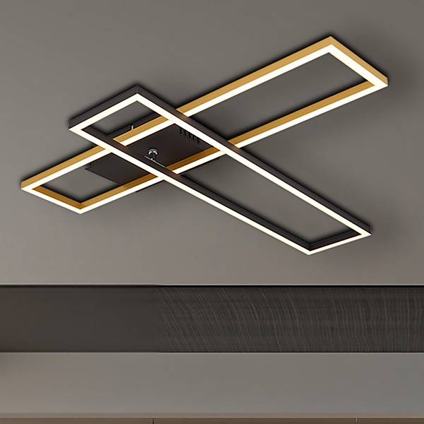 Lampada a soffitto LED Dakari A Vetro acrilico / Ferro - 1 punti luce