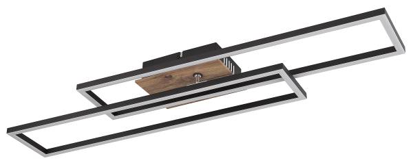 Lampada a soffitto LED Dakari A Vetro acrilico / Ferro - 1 punti luce