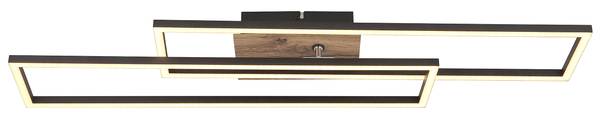 Lampada a soffitto LED Dakari A Vetro acrilico / Ferro - 1 punti luce