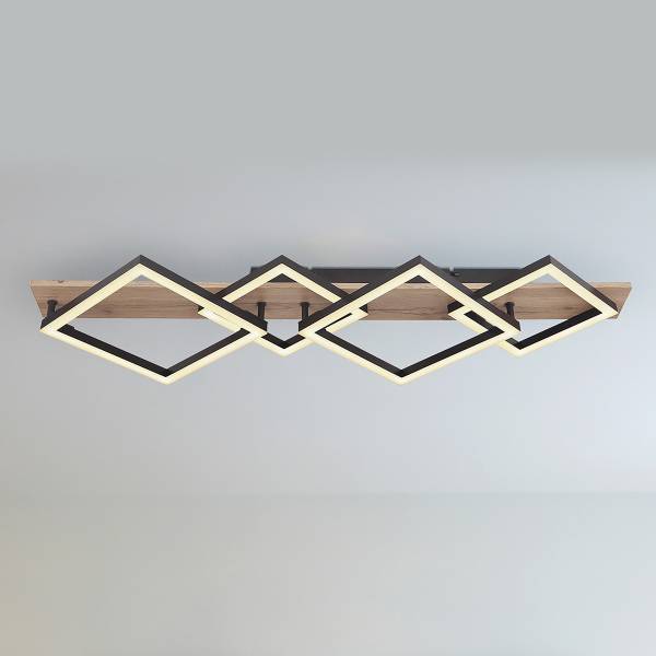 Lampada a soffitto LED Beatrix D Vetro acrilico / Ferro - 1 punto luce