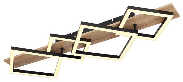 Lampada a soffitto LED Beatrix D Vetro acrilico / Ferro - 1 punto luce