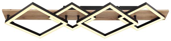 Lampada a soffitto LED Beatrix D Vetro acrilico / Ferro - 1 punto luce