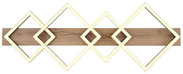 Lampada a soffitto LED Beatrix D Vetro acrilico / Ferro - 1 punto luce