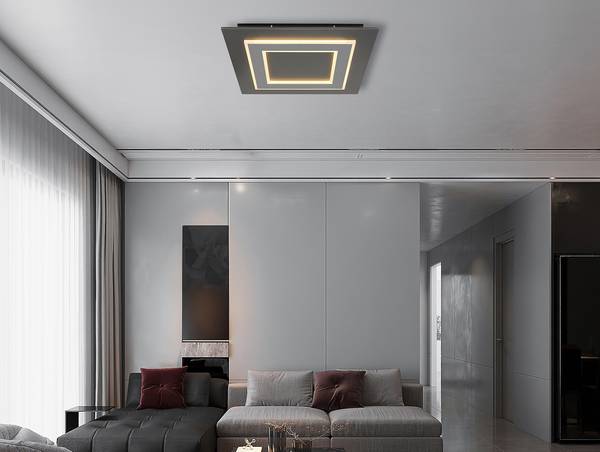 Lampada a soffitto LED Jayden C Vetro acrilico / Ferro - 1 punto luce