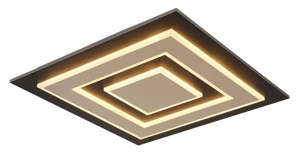 LED-Deckenleuchte Jayden Typ F Acrylglas / Eisen - 1-flammig