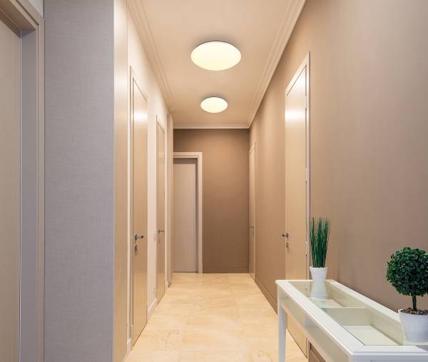 LED-Deckenleuchte Patricia Acrylglas / Eisen - 1-flammig