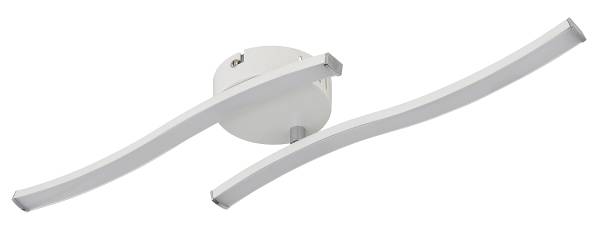 Lampada a soffitto LED Tyler Vetro acrilico - 1 punto luce - Bianco