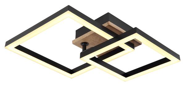LED-Deckenleuchte Bard Acrylglas / Eisen - 1-flammig