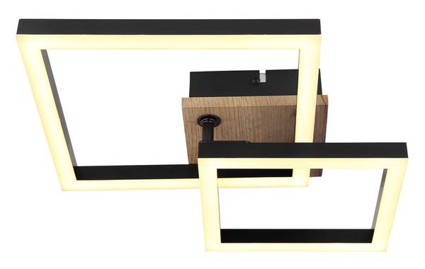 LED-Deckenleuchte Bard Acrylglas / Eisen - 1-flammig