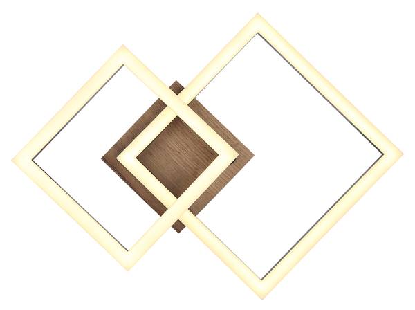 LED-Deckenleuchte Bard Acrylglas / Eisen - 1-flammig