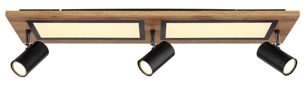LED-Deckenleuchte Ulla Typ B Eisen / Acrylglas - 4-flammig