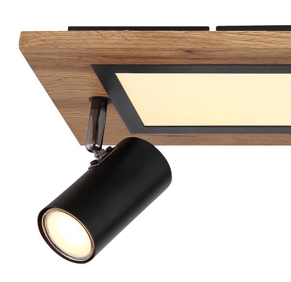 LED-Deckenleuchte Ulla Typ B Eisen / Acrylglas - 4-flammig