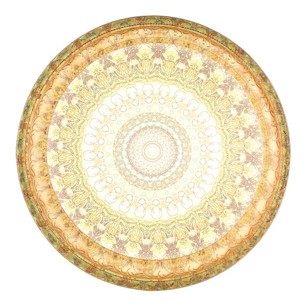 LED-Deckenleuchte Lazaro Acrylglas / Eisen - 1-flammig - Braun