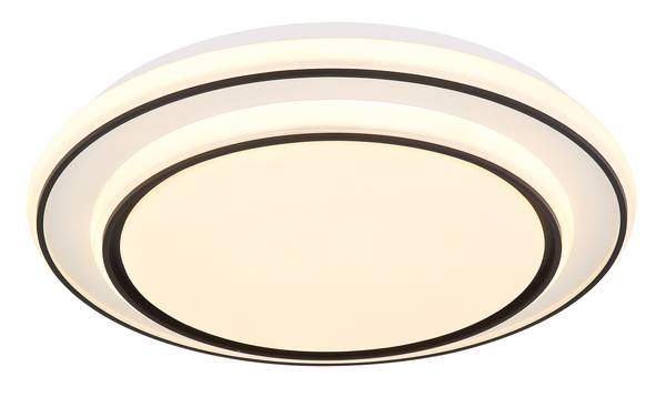 LED-Deckenleuchte Logan Acrylglas / Eisen - 1-flammig