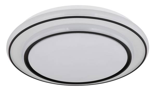 LED-Deckenleuchte Logan Acrylglas / Eisen - 1-flammig