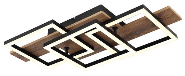 Lampada a soffitto LED Jeffry B Vetro acrilico / Ferro - 1 punto luce