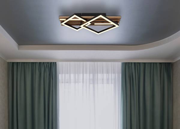 Lampada a soffitto LED Obrien B Vetro acrilico / Ferro - 1 punto luce