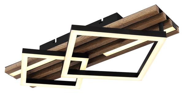 Lampada a soffitto LED Obrien B Vetro acrilico / Ferro - 1 punto luce