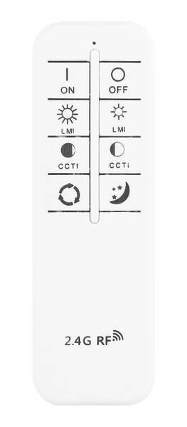 Lampada a soffitto LED Maru Vetro acrilico / Ferro - 1 punto luce