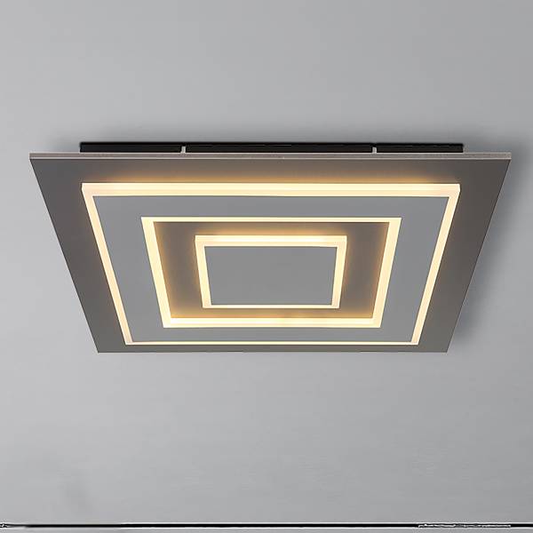 LED-plafondlamp Jayden type B acrylglas/ijzer - 1-lichts