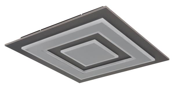 LED-plafondlamp Jayden type B acrylglas/ijzer - 1-lichts
