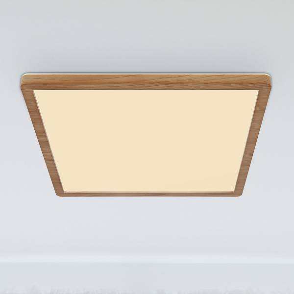 Lampada a soffitto LED Sapana Vetro acrilico - 1 punto luce - Marrone - Larghezza: 42 cm