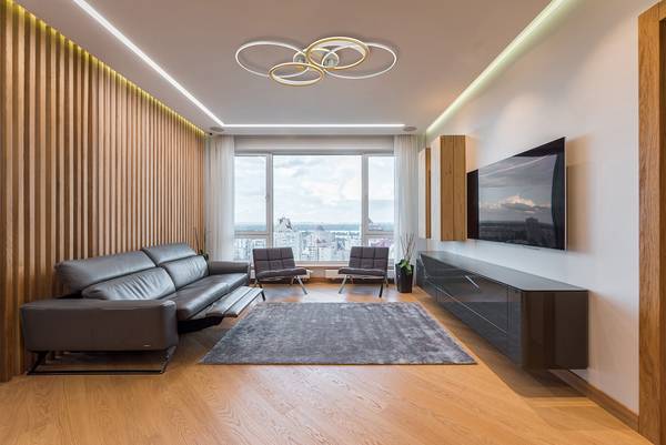 LED-Deckenleuchte Umbra Typ B Aluminium / Acrylglas - 1-flammig