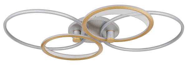 LED-Deckenleuchte Umbra Typ B Aluminium / Acrylglas - 1-flammig