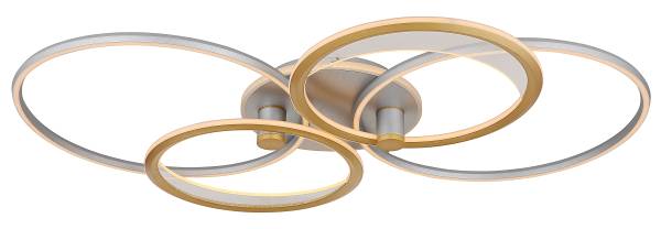 LED-Deckenleuchte Umbra Typ B Aluminium / Acrylglas - 1-flammig