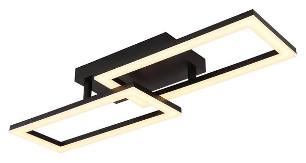 LED-Deckenleuchte Sapena Typ C Acrylglas / Eisen - 1-flammig