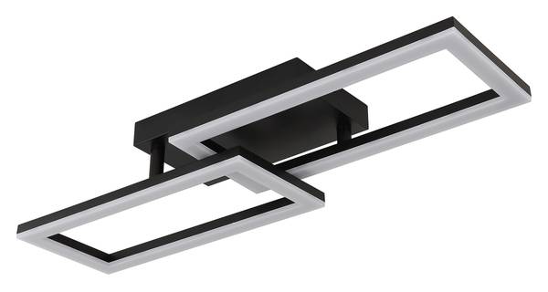 LED-Deckenleuchte Sapena Typ C Acrylglas / Eisen - 1-flammig