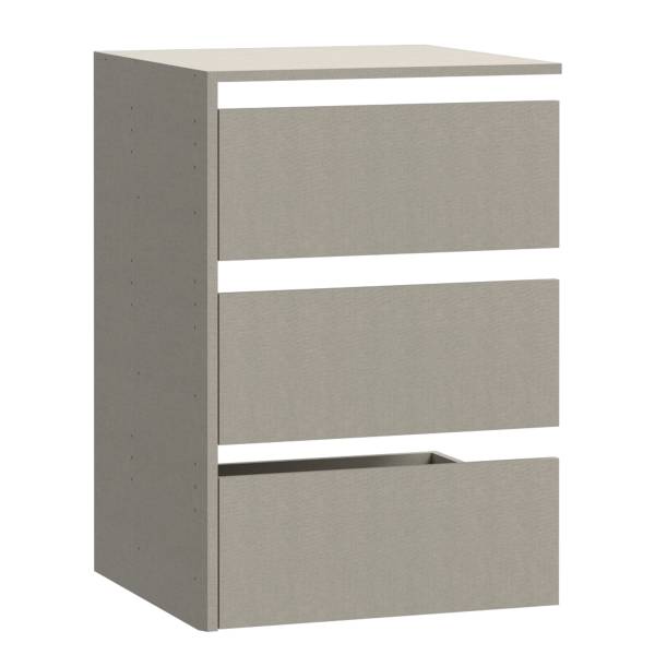 Cassettiera Louesta A grigio