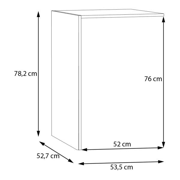 Divisorio per armadi Louesta grigio